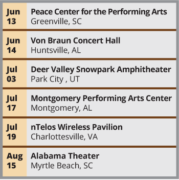 Concert dates