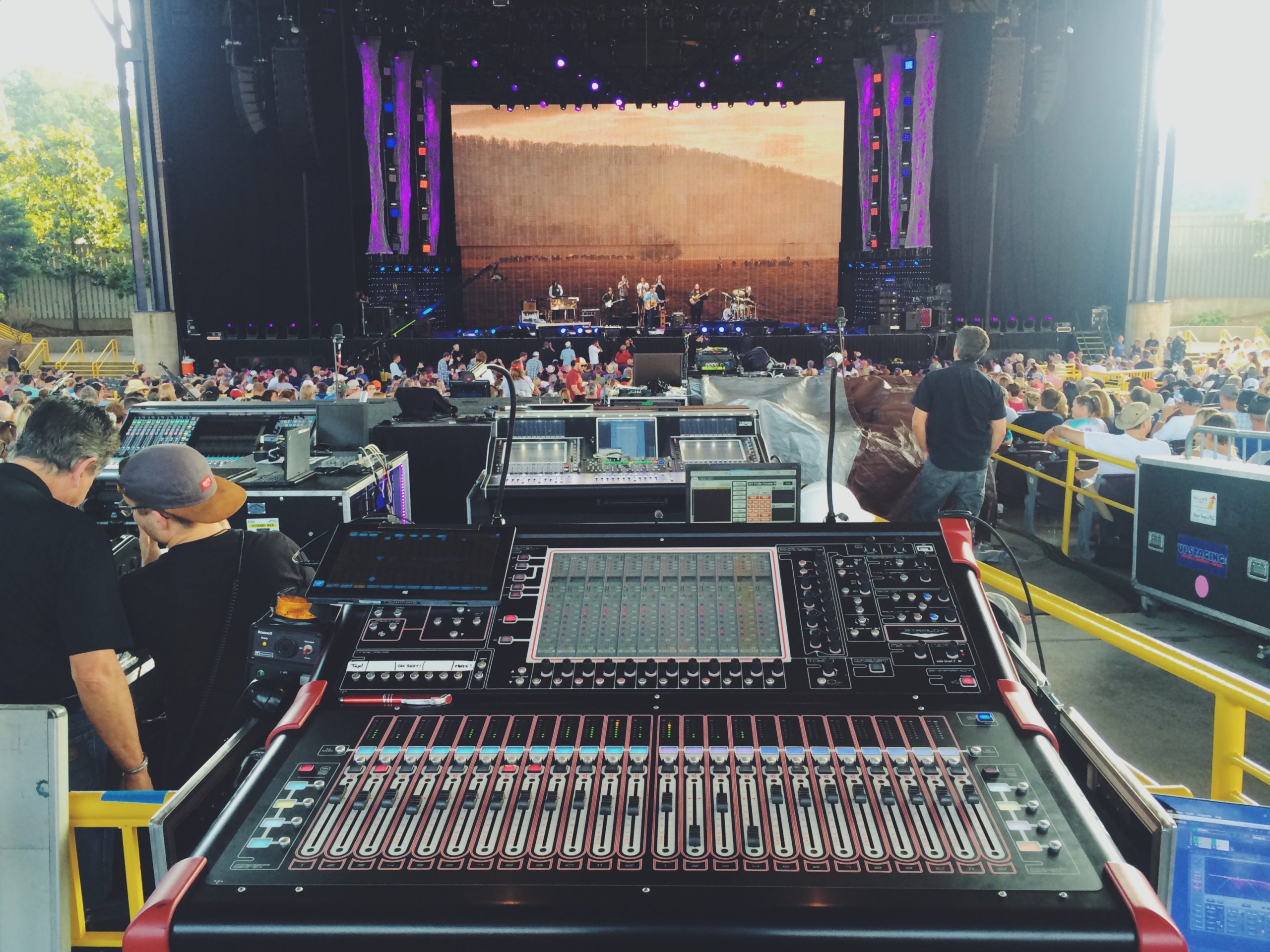 A Day In The Life Of A FOH Engineer For Sturgill Simpson