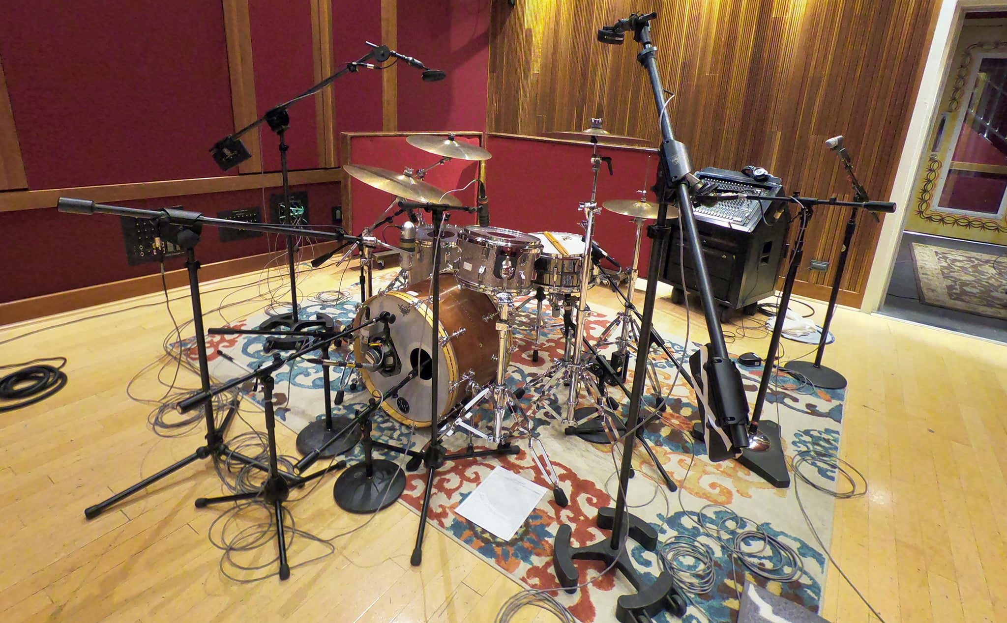drums in blackbird studio a