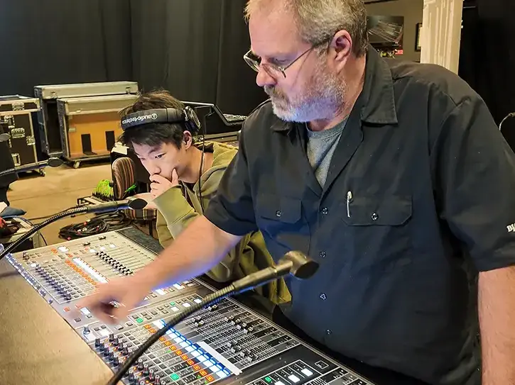 Rich Flora, Director of Live Sound Engineering